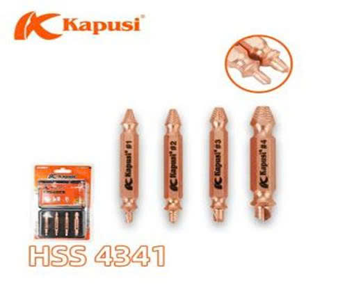 Bộ lấy vít gãy VÀNG ĐỒNG KPS 4PC_K3690 (#1,2,3,4)_10/100