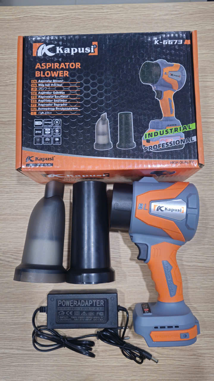 Thân máy thổi bụi, hút bụi pin Turbo 21V KPS_K6673