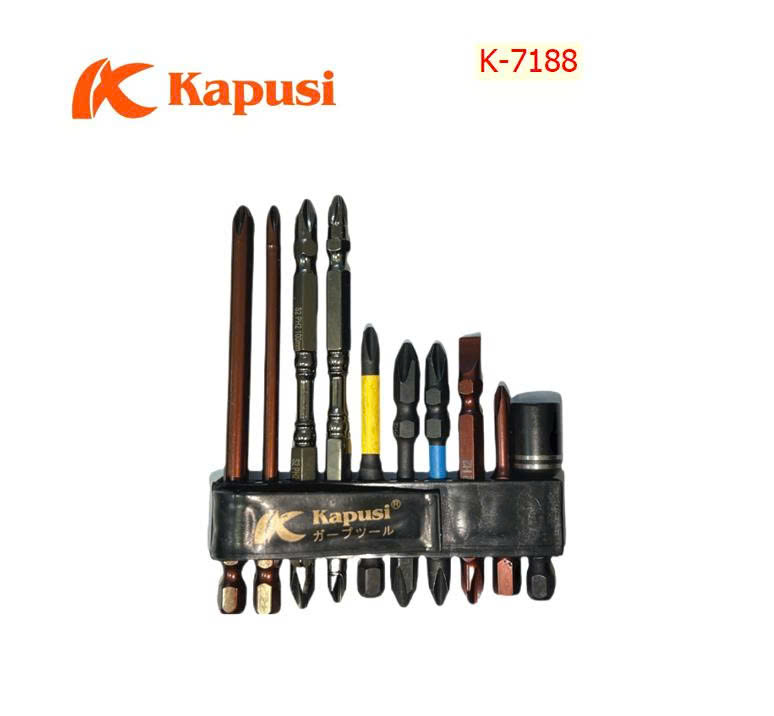 BỘ đầu bắt vít+Bắt tôn+Đầu lục giác 10PC KPS_K7188 (12/60)