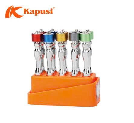 Đầu bắt vít nam châm MÀU 10PC NGẮN_K7182