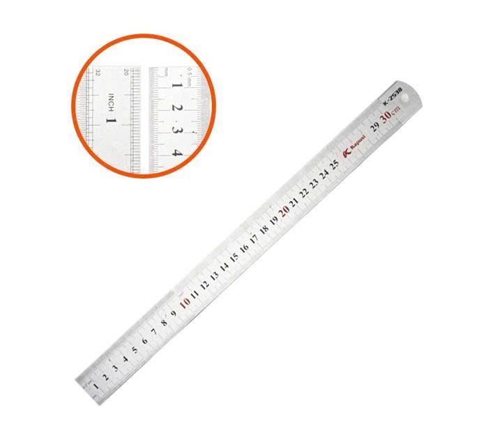 Thước lá KPS 30cm _K2538_15 MIẾNG/TÉP (V8)