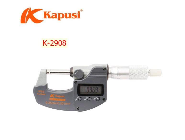 Thước Panme điện tử KPS IP65 chống nước K2908_20C/T