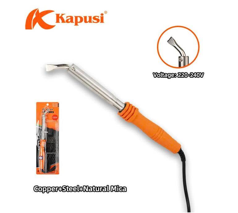 Hàn chì Kapusi 100W mỏ dẹp cong_K9045_8C/H_(V8)