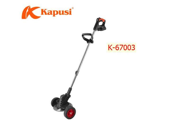 Máy cắt cỏ dùng pin KPS ( k Chổi than)_có bánh xe +Lưỡi 180 K67003_6C/T_không pin