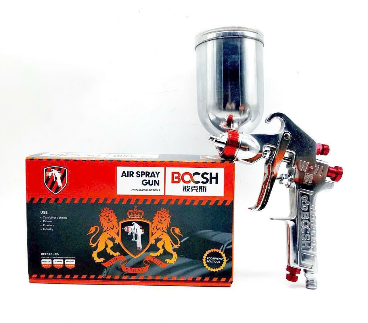 Súng phun sơn W71G BOCSH_ Bình trên 400CC (1.5)_20C/T