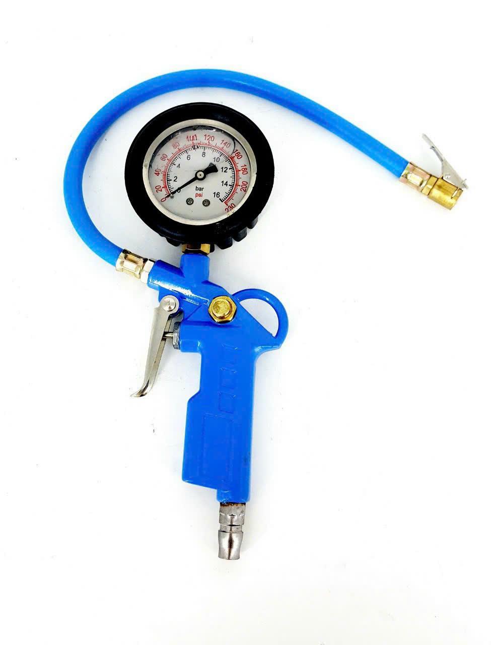 Bơm xe  đồng hồ có dầu_50C/T