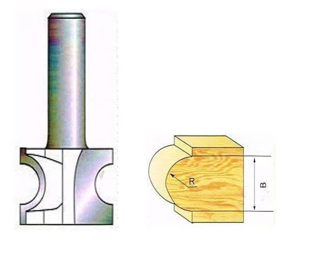 Router bán nguyệt 1/2*5/16