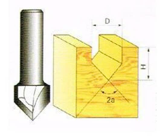 Router chữ V cao cấp 1/2*5/16