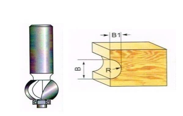 Router đào bi 1/2*3/4