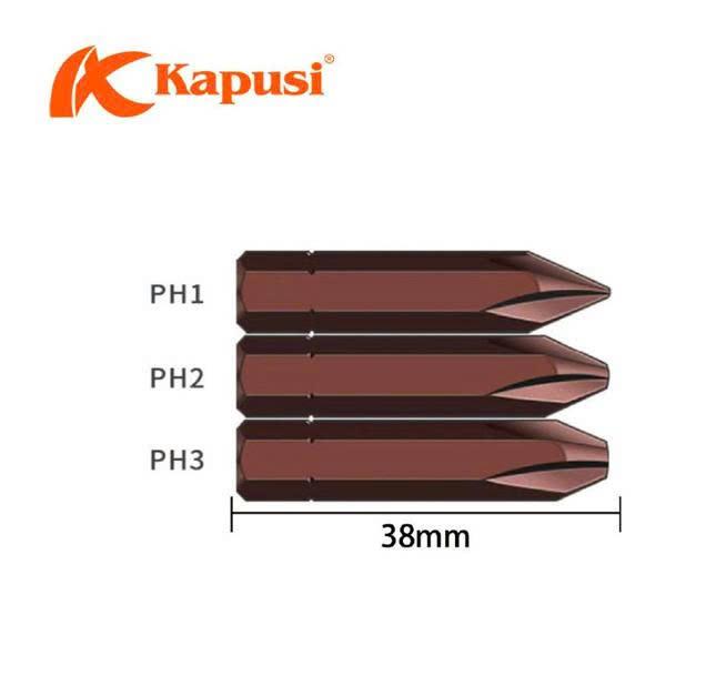 Đầu bắt vít đóng BAKE KPS 38_S2 PH1_K7160/K7183 ( LẺ )
